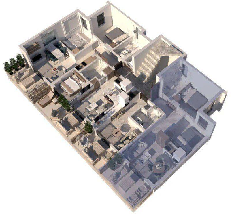 Forumland Real Estate, Κάτοψη 1ου ορόφου