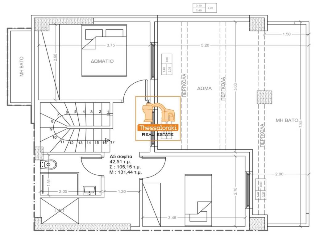 Άνω Νέα Πολιτεία, Μεζονέτα, 131 τ.μ.