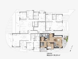 Diamerisma 2.3 
Ktirio K2 epi tes Konstantinoy Karamanle