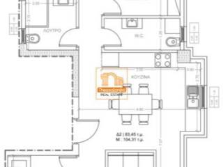 Άνω Νέα Πολιτεία, Διαμέρισμα, 104 τ.μ.