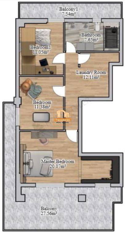 Άνω Νέα Πολιτεία, Μεζονέτα, 186 τ.μ.