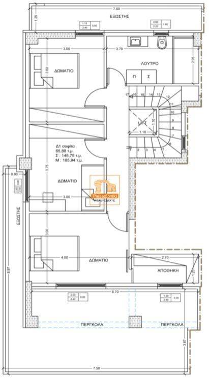 Άνω Νέα Πολιτεία, Μεζονέτα, 186 τ.μ.