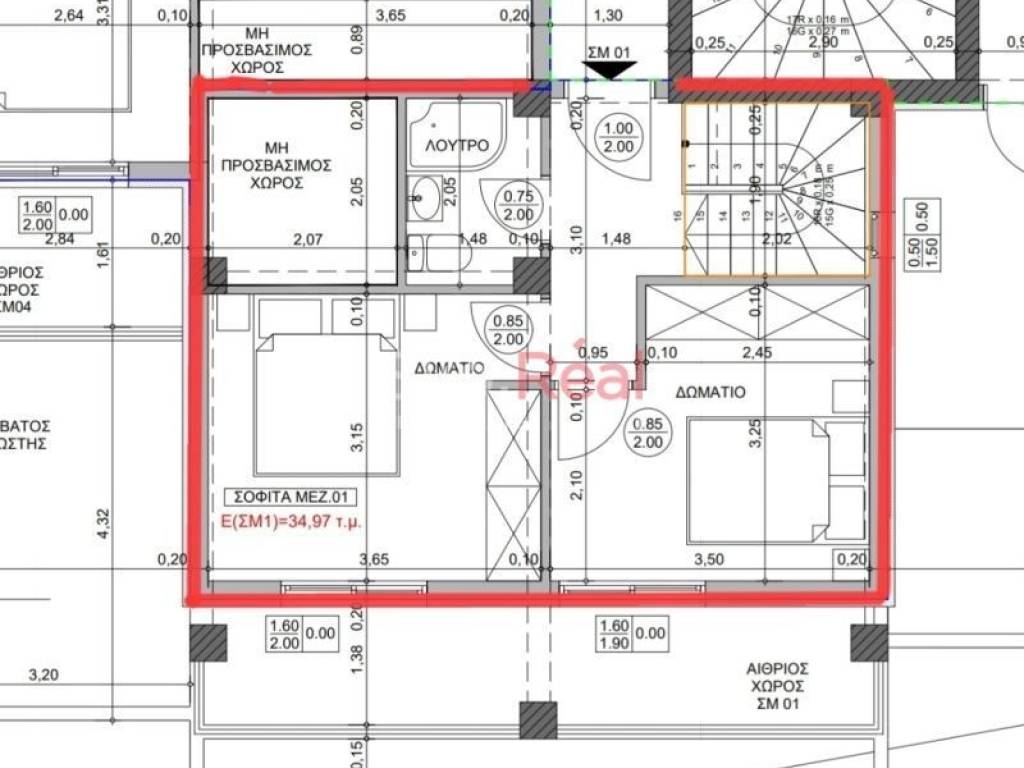 Κάτοψη 3ου ορόφου