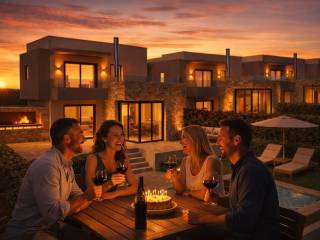 New villas with sea view