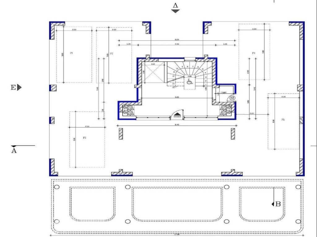 Forumland Real Estate, Κάτοψη πυλωτής
