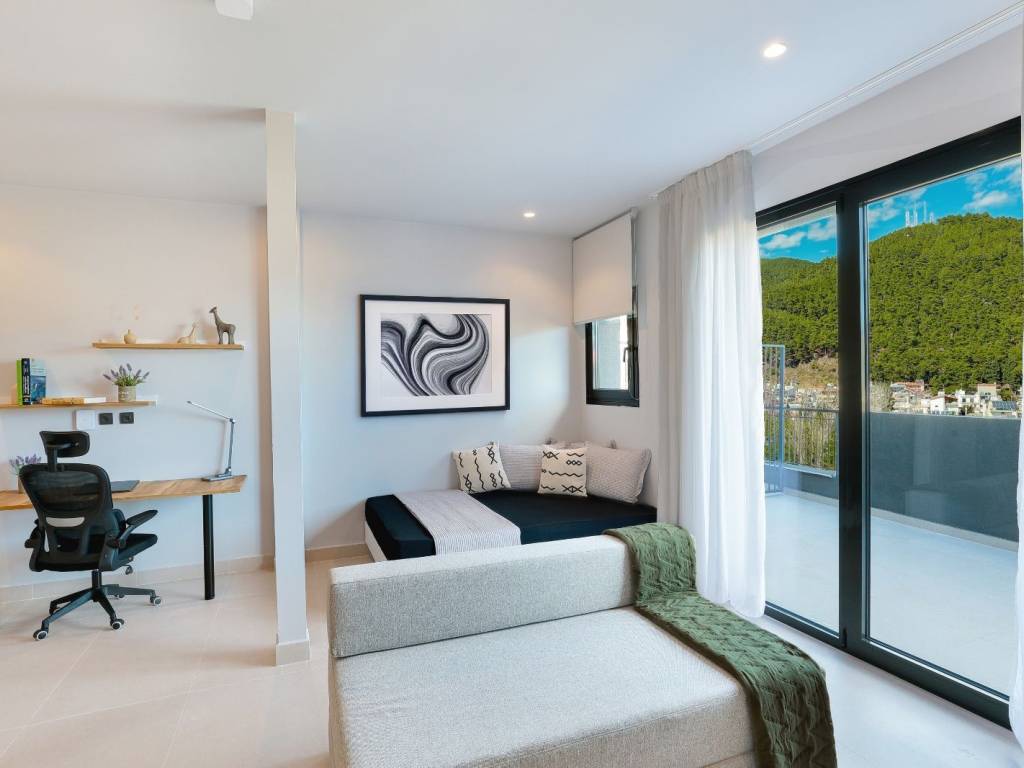 Esoteriko diamerismatos me omorphe thea.