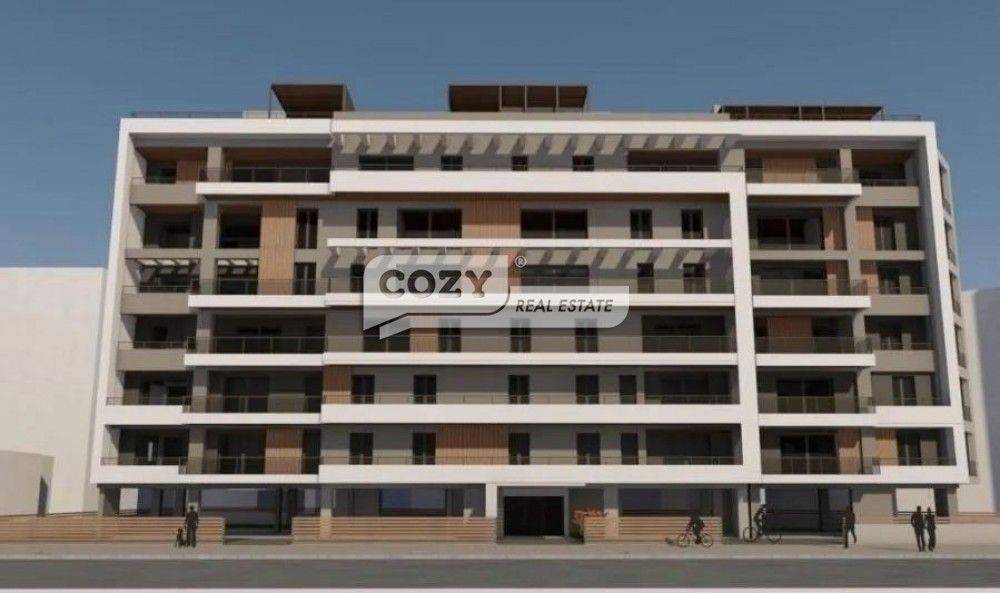 όψη πολυκατοικίας