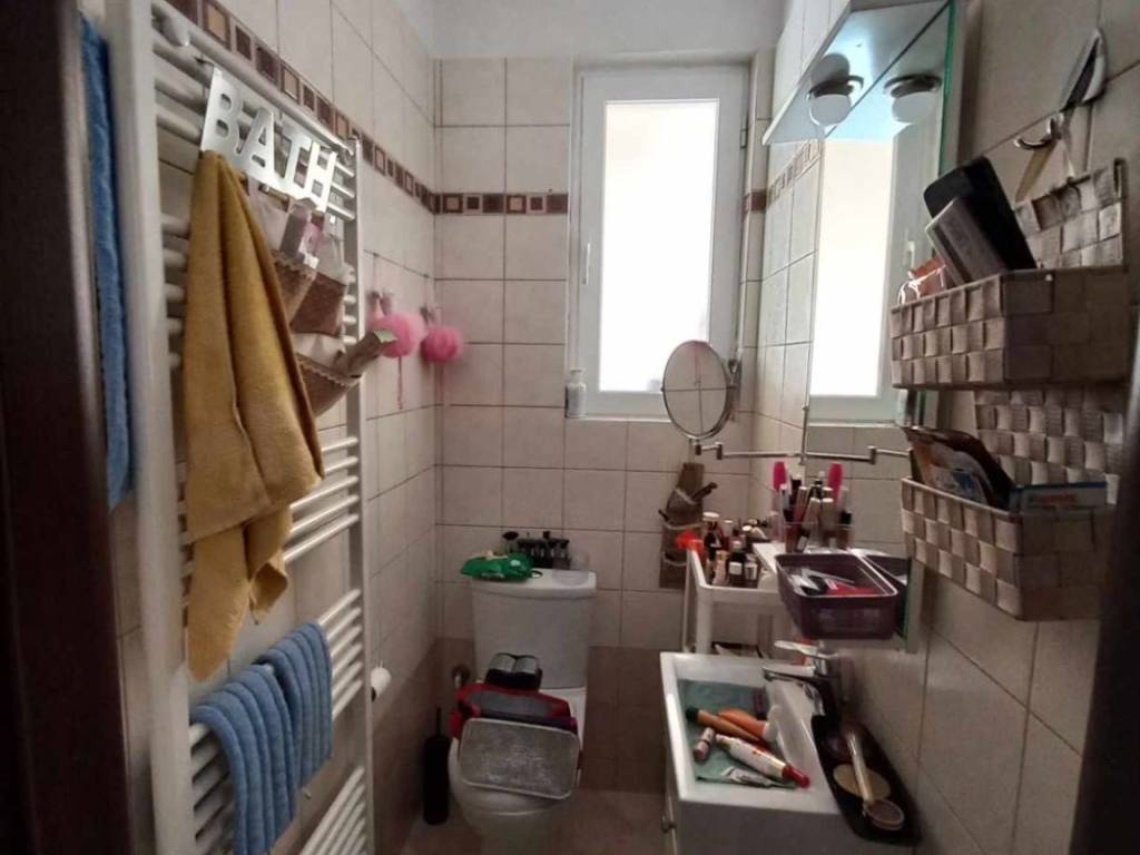 ο χώρος του wc με φυσικό φωτισμό.