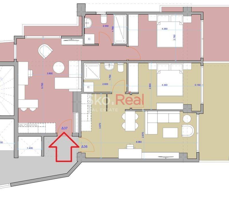 Κάτοψη γκαρσονιέρας