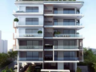 Πρόσοψη του κτιρίου επί της Υψηλάντου 44