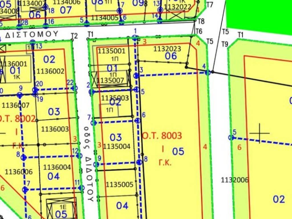 To 03 me arithmo 1135004 sto O.T. 8003 I G.K. to oikopedo