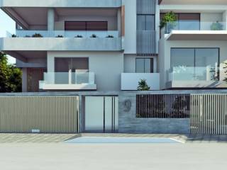 Είσοδος του κτιρίου επί της οδού Ολυμπίου Διός 9