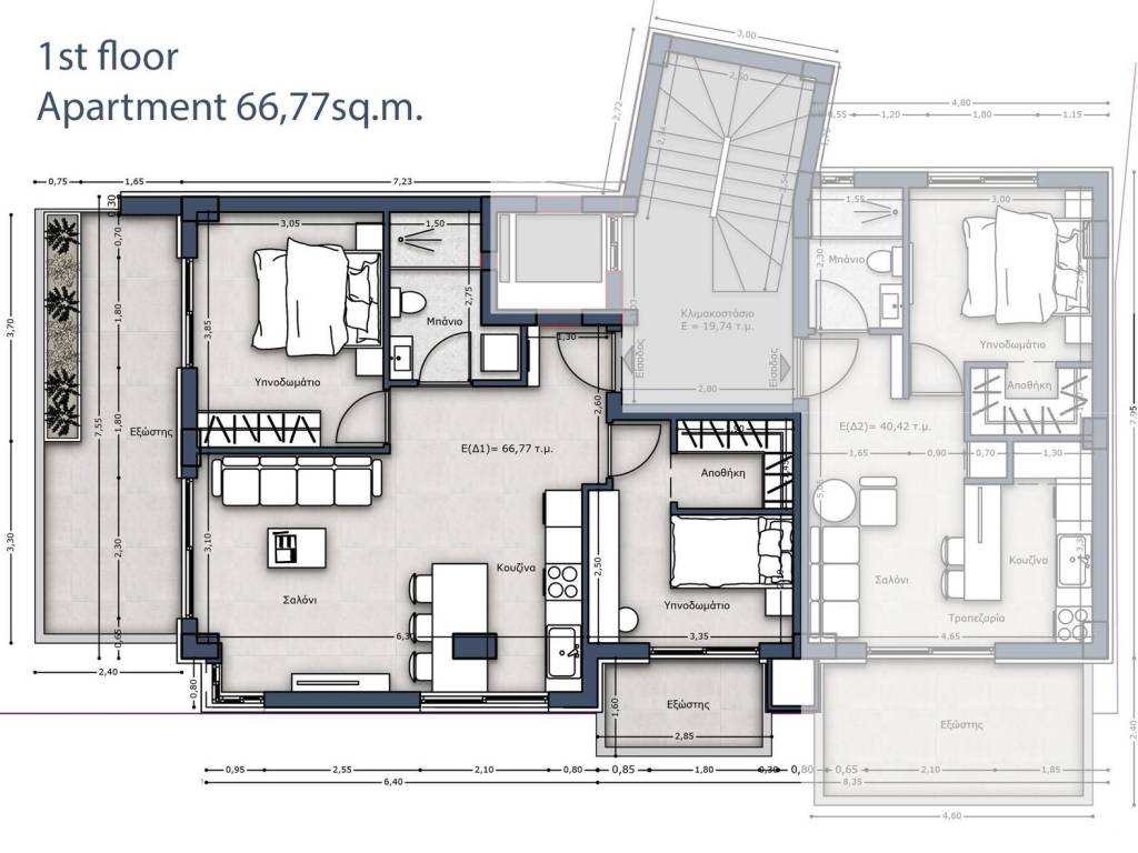 Εσωτερικοι χώροι