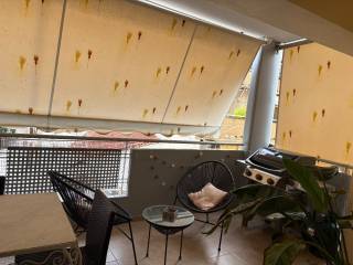 Αποψη της βεραντας