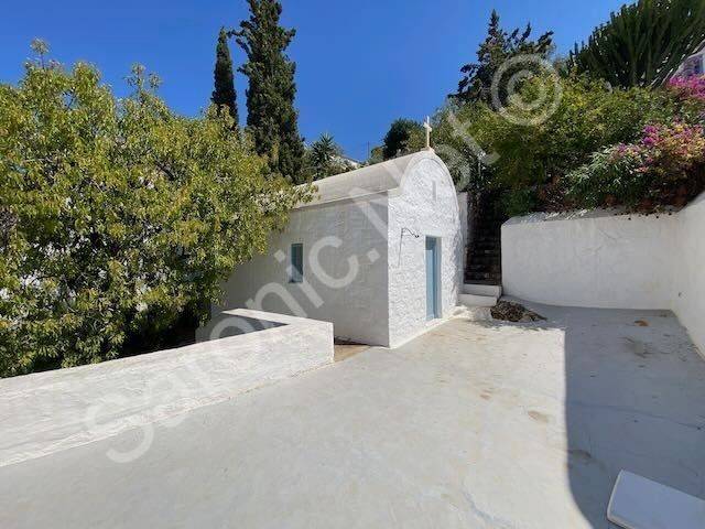 Chapel and terrace in top garden