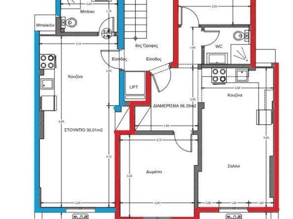 Forumland Real Estate, Κάτοψη πρόταση διαχωρισμού