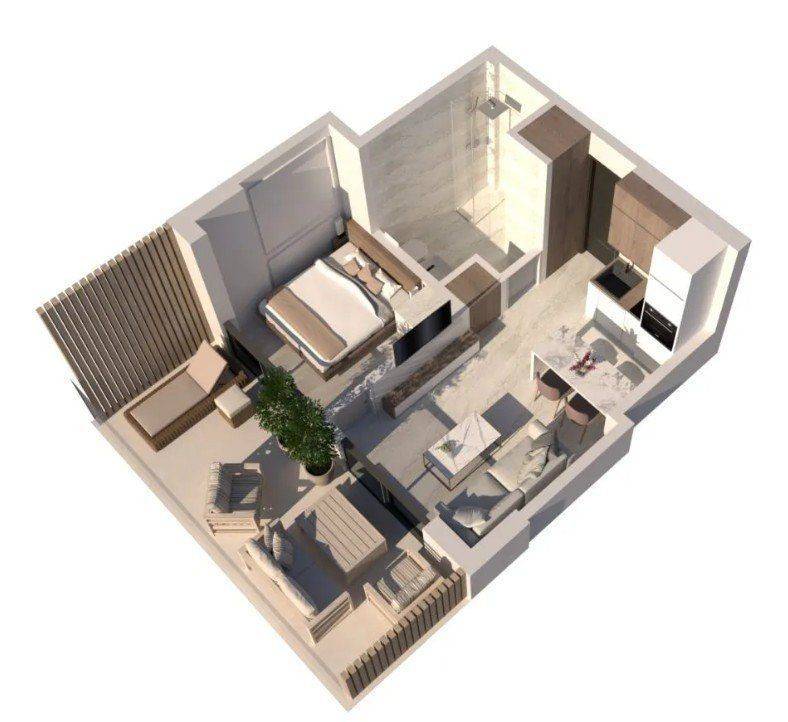 Forumland Real Estate, Κάτοψη διαμερίσματος