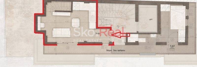 Κάτοψη 3ου Ορόφου