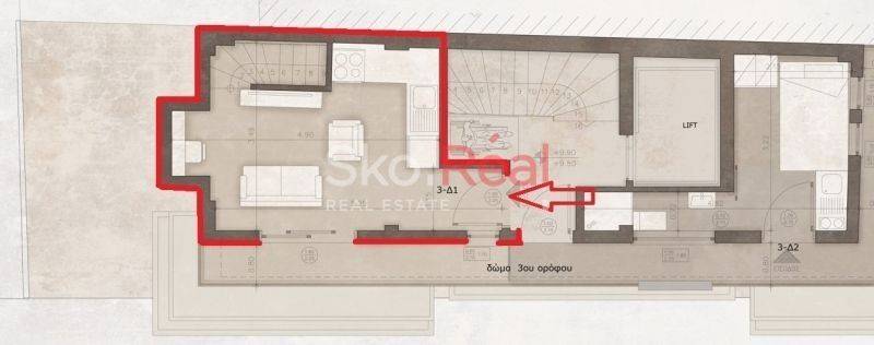 Κάτοψη 3ου Ορόφου