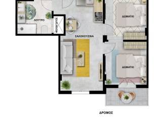 Forumland Real Estate, Κάτοψη διαμερίσματος