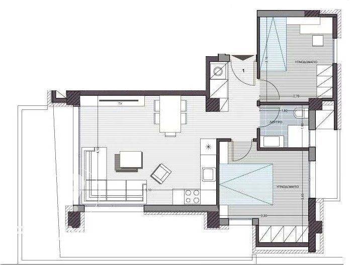 Forumland Real Estate, Κάτοψη διαμερίσματος