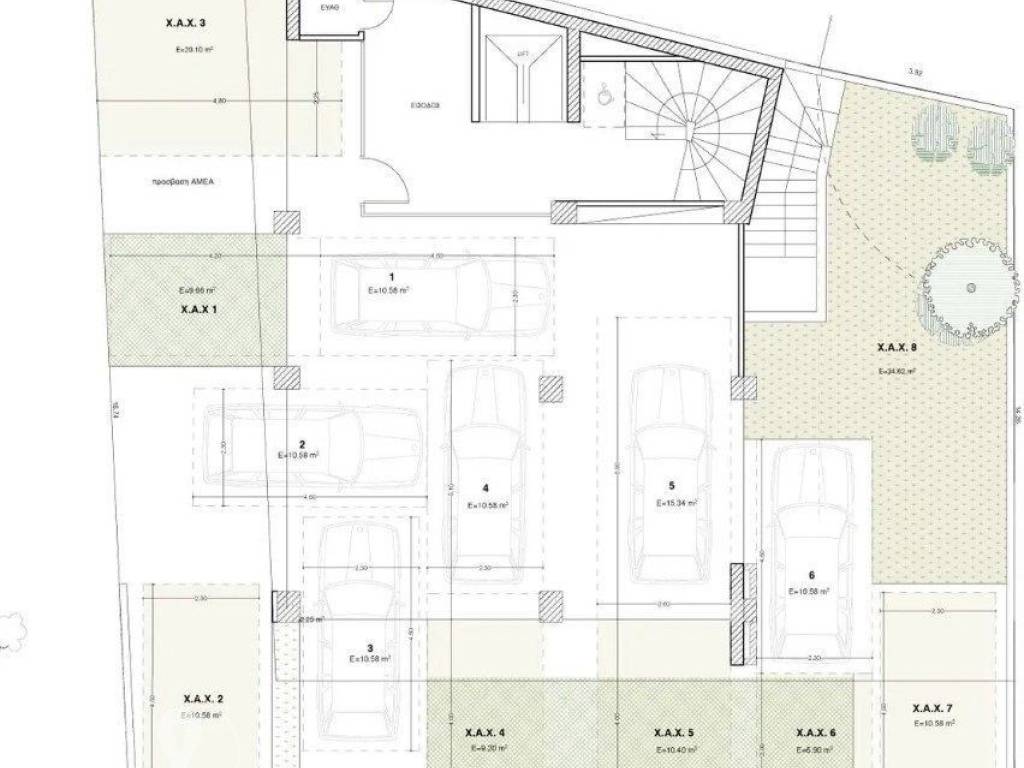 Forumland Real Estate, Parking space