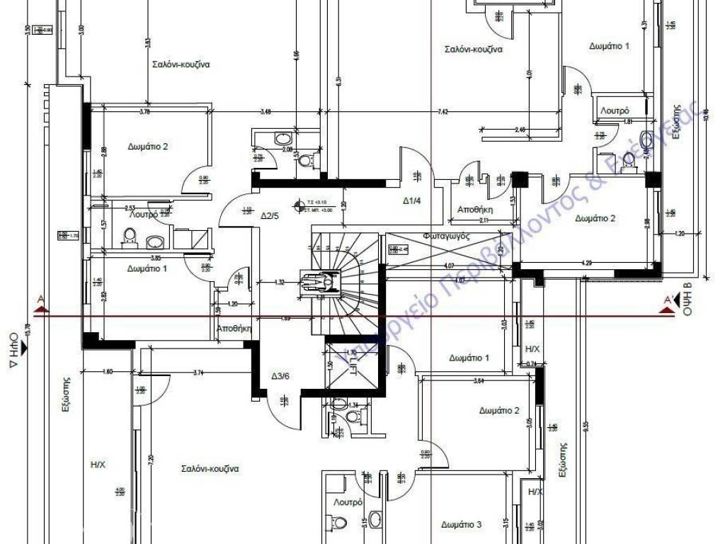 Forumland Real Estate, Κάτοψη 1ου ορόφου
