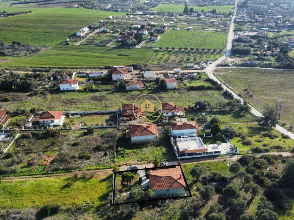 αεροφωτογραφία μονοκατοικίας