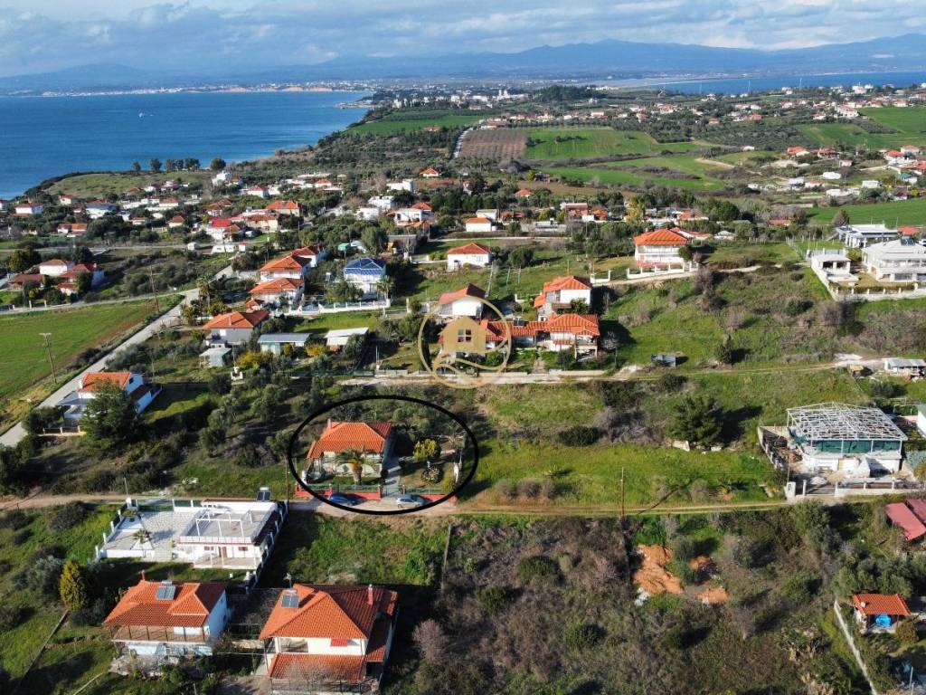 αεροφωτογραφία μονοκατοικίας