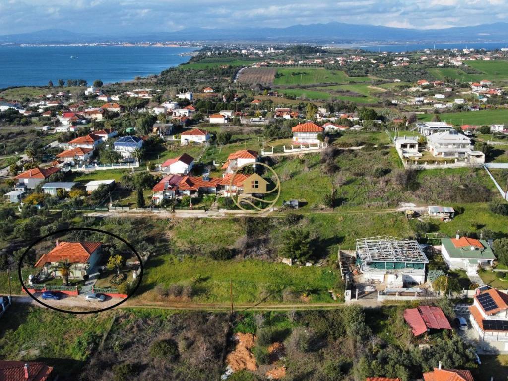 αεροφωτογραφία μονοκατοικίας