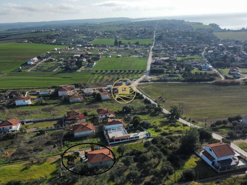 αεροφωτογραφία μονοκατοικίας