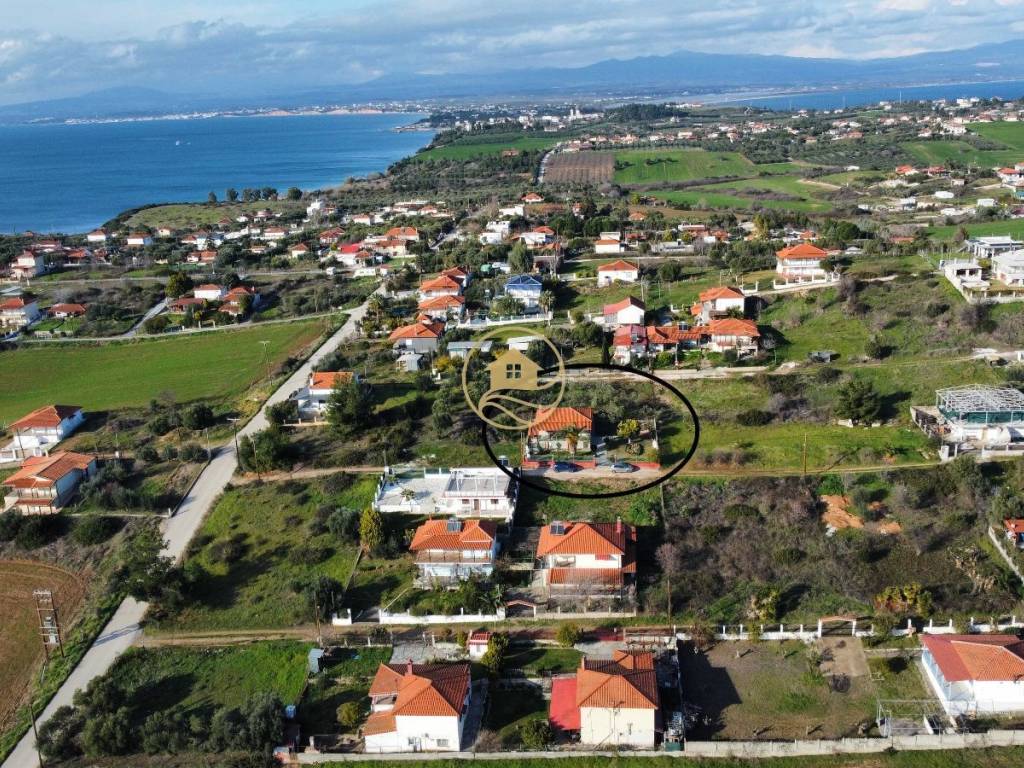 αεροφωτογραφία μονοκατοικίας