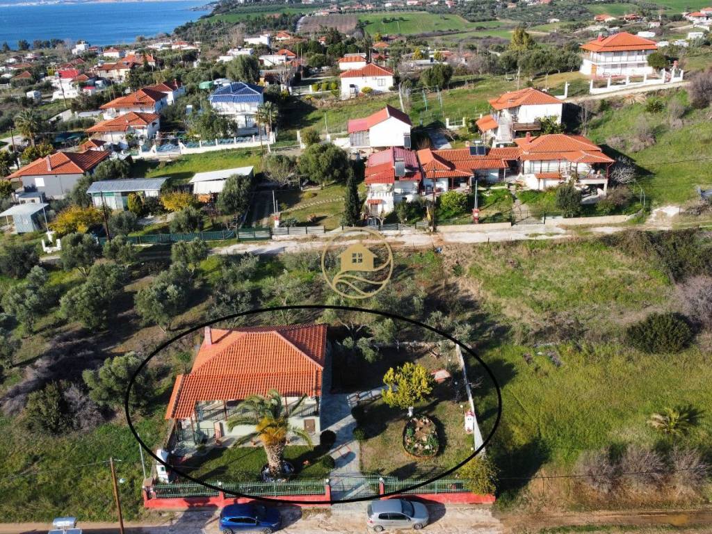 αεροφωτογραφία μονοκατοικίας