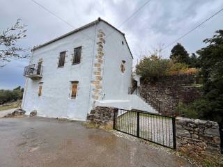 Paradosiake petrine katoikia me sygchrone architektonike