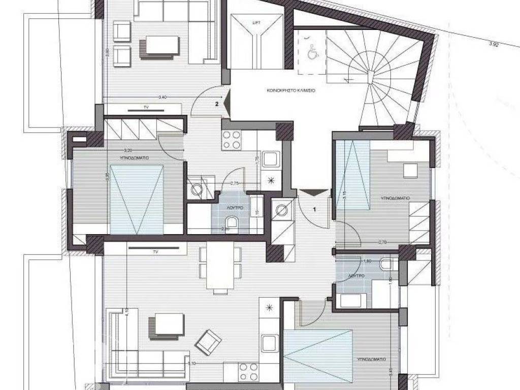 Forumland Real Estate, Κάτοψη 5ου ορόφου