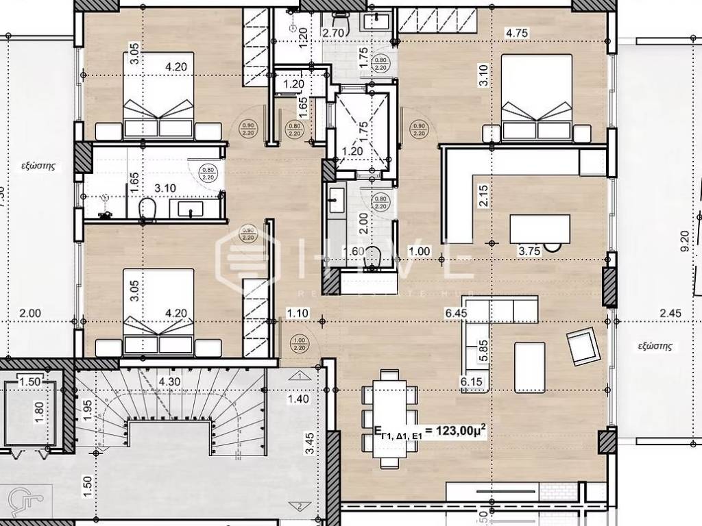 Εσωτερικοι χώροι