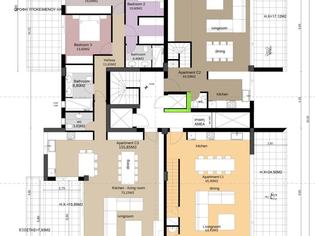 Εσωτερικοι χώροι