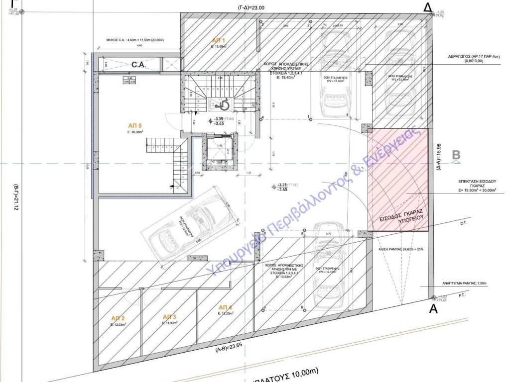 Εσωτερικοι χώροι