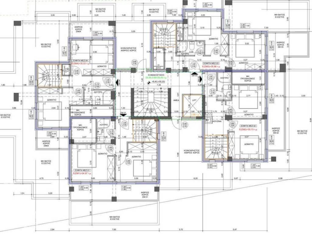 Forumland Real Estate, κάτοψη σοφίτες