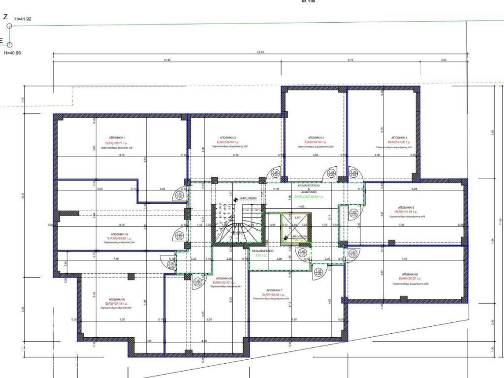 Forumland Real Estate, κάτοψη υπόγειο