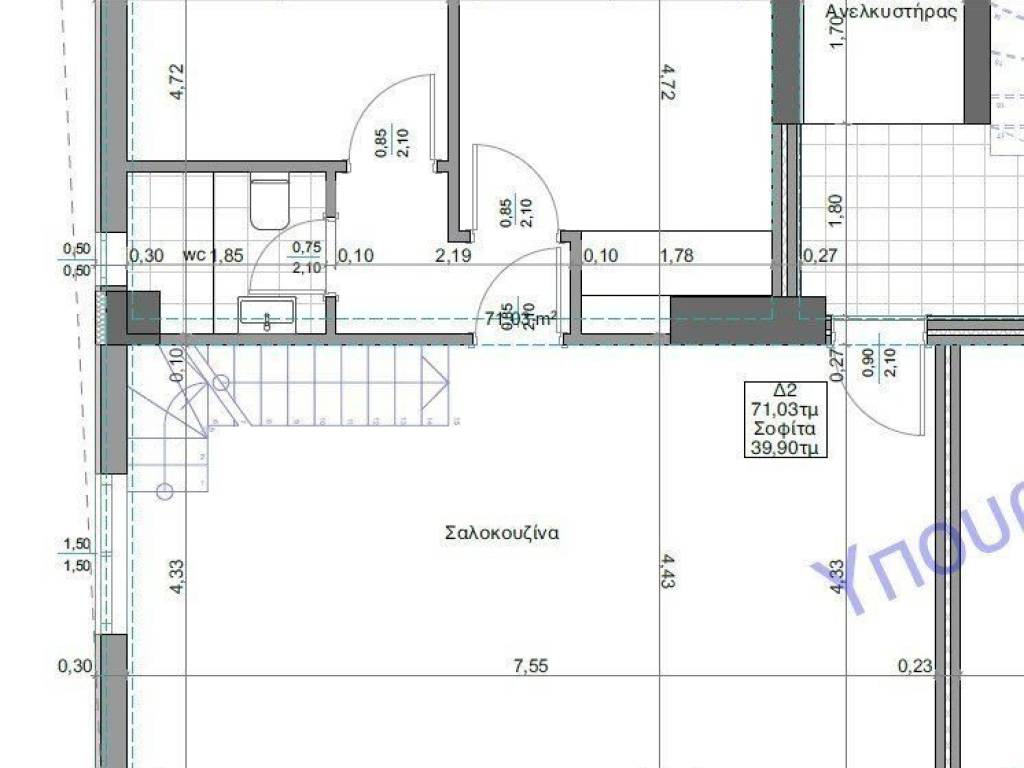 Forumland Real Estate, Κάτοψη Δ2 7ος  144τμ