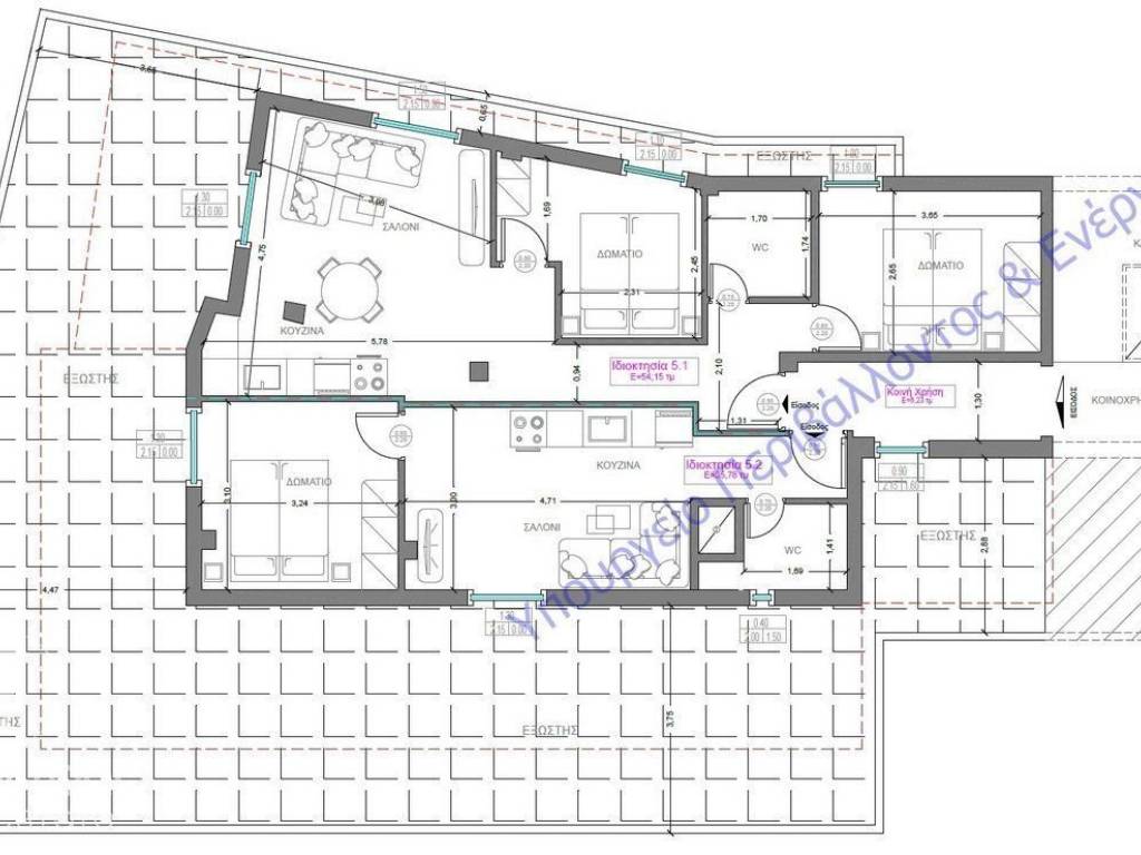 Forumland Real Estate, Κάτοψη ορόφου