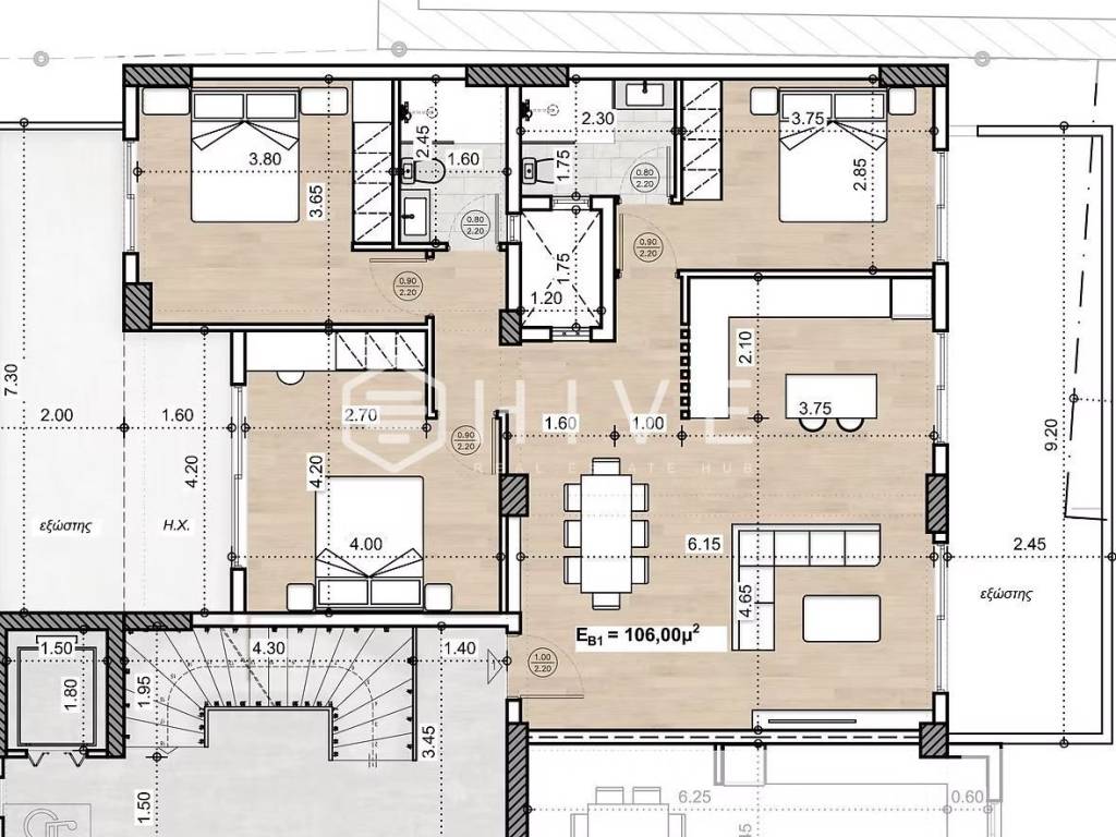 Εσωτερικοι χώροι