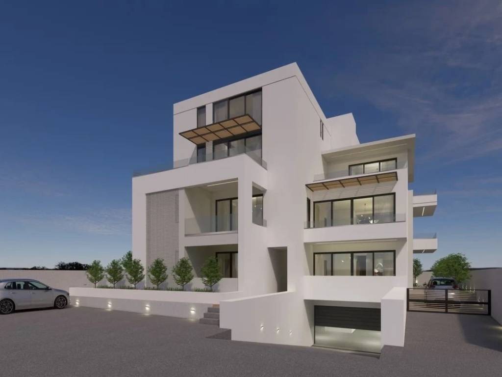 Αρχιτεκτονικά σχέδια για minimal όψη κτιρίου.