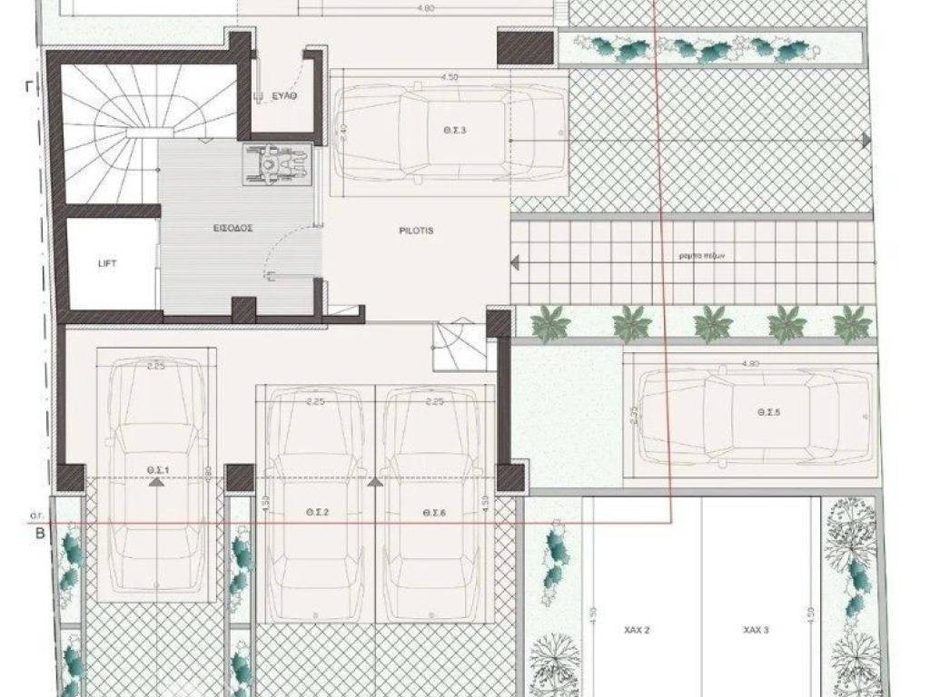 Forumland Real Estate, Parking space
