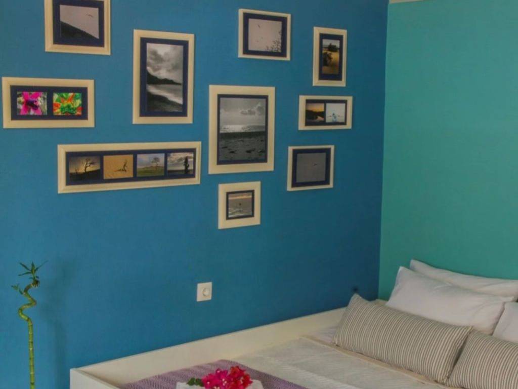 Λεπτομέρειες εσωτερικής διακόσμησης υπνοδωματίου