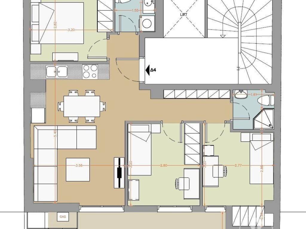 Forumland Real Estate, Κάτοψη ορόφου 3Δ