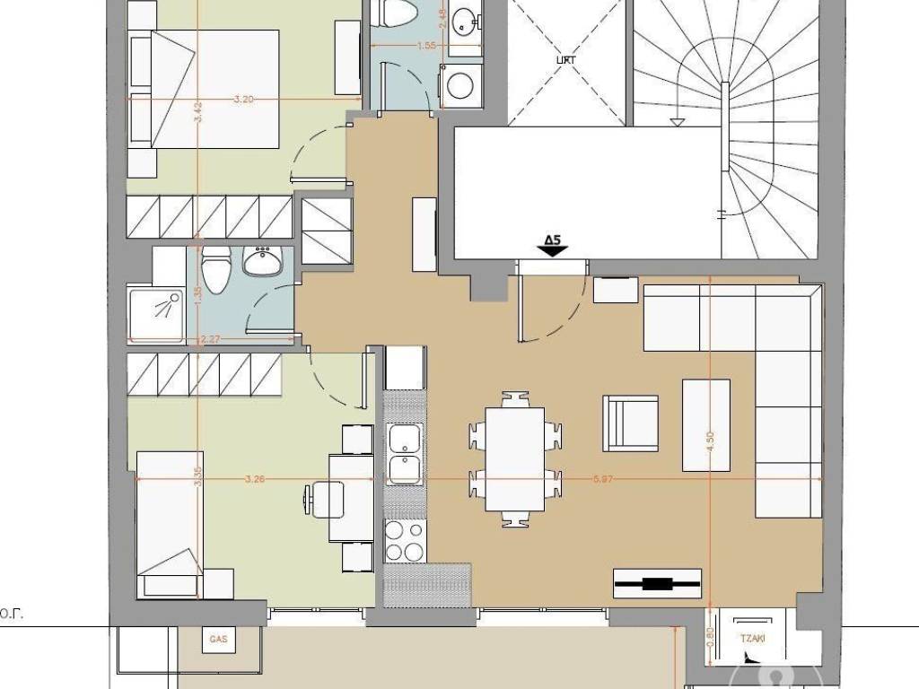 Forumland Real Estate, Κάτοψη ορόφου 2Δ