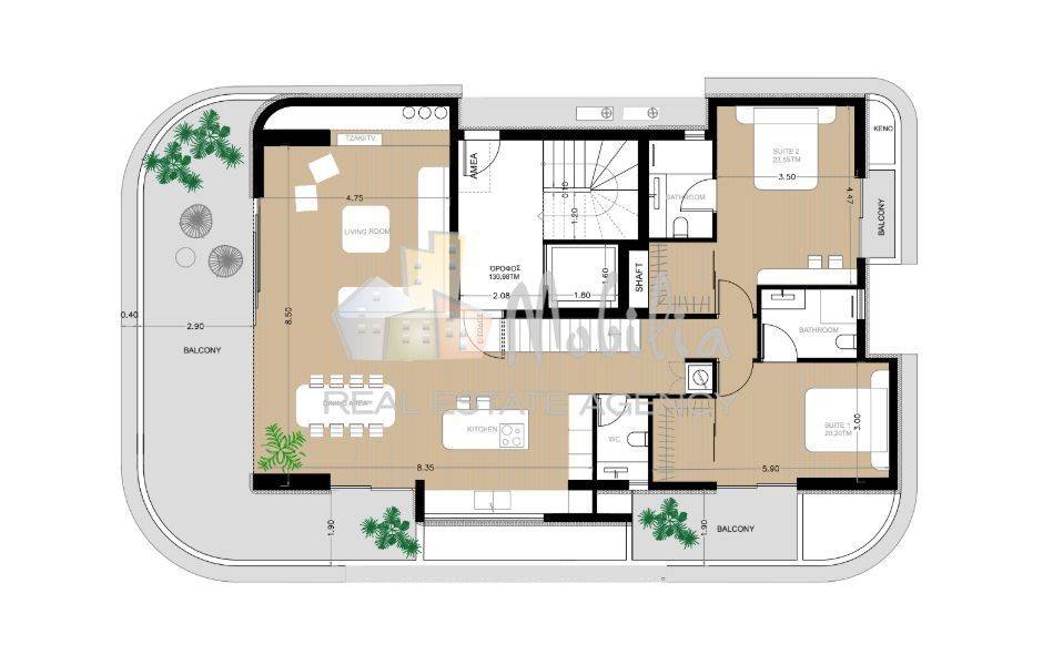 Εσωτερικοι χώροι