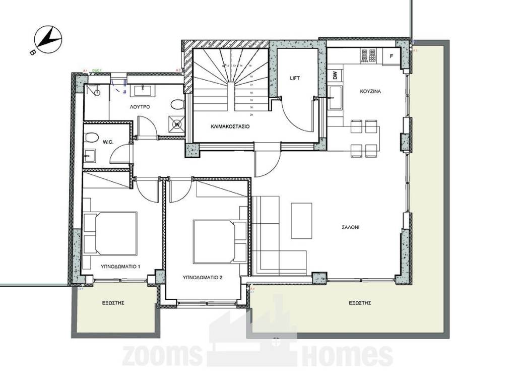 Εσωτερικοι χώροι